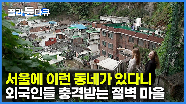 한국인은 모르는, 외국인들 사이에서 난리 난 서울의 절벽 마을｜서울의 산을 처음 본 외국인 반응｜한국기행｜#골라듄다큐