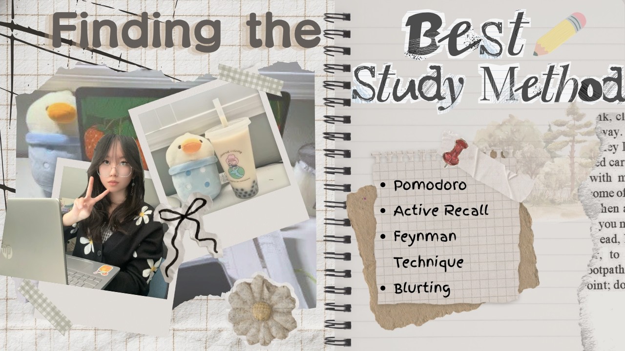 Study Vlog · Finding Best Study Methods · AP season prep - YouTube