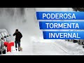 Poderosa tormenta invernal podría dejar hasta dos pies de nieve