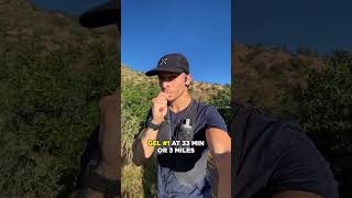 How I Fuel for a 2 Hour Trail Run #shorts #trailrunning #ultramarathon