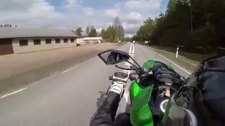 Soundtest - Kawasaki Z1000 2015 - Sp Engineering Exhaust Slipon - Gopro