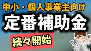 【2026】これだけは押さえておきたい補助金一覧最新版・従業員0名からもらえる個人事業主・中小企業向け補助金【中小企業診断士・行政書士 マキノヤ先生】