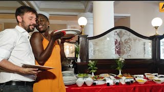 BEAUTIFUL 🥰 AKOTHEE & BOYFRIEND PRE-WEDDING! FOOD TASTING EXPERIENCE DAYS BEFORE THE ROYAL WEDDING