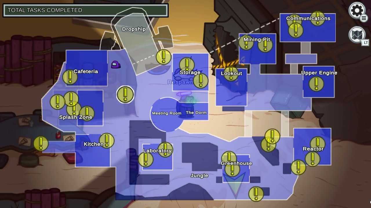 Among Us New Map Fungle All Tasks YouTube Maxresdefault