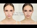 Day to Night Bridal Look