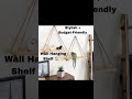 Stylish Wall Hanging Shelf