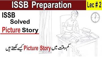 ISSB preparation || ISSB solved picture story || ISSB picture story writing