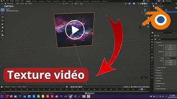 Appliquer une texture vidéo dans Blender pour les débutants