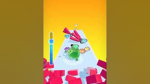 Wobble man run 3D fun game level 14 gameplay #mobilegame #shorts