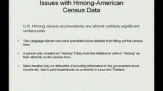 Hmong 101 Presentation Part 6-Thamkrabok Refugees/Census