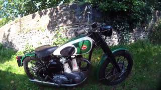bsa b33 start up and walkround