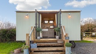 Cozy Beautiful The Coop Shepherds Hut Cottage House | Living Design Tiny House