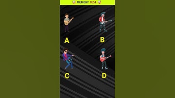 TEST Your Memory Now! #viral #memory #quiz #ytshorts  #shorts