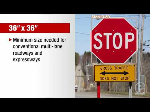 Yolov5  traffic sign (Stop) detection video