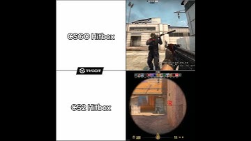 CSGO vs CS2 Hitbox