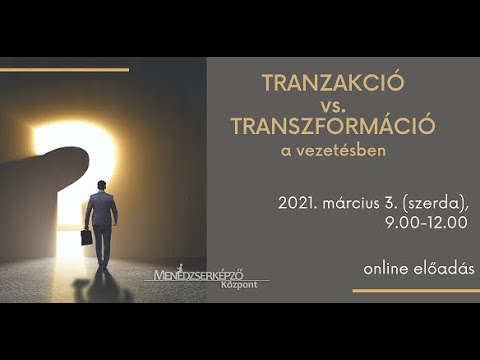 Videó: Mi a különbség a tranzakciós és a transzformációs között?
