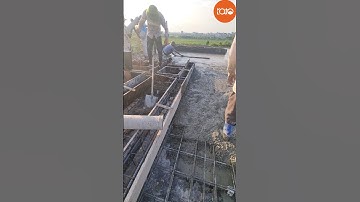 CHỐNG NỨT, THẤM TRẦN trước khi đổ bê tông mái #kinangxaydung #construction #xaydung #rato