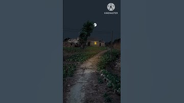 Night nature of moon and trees || #moon #tree