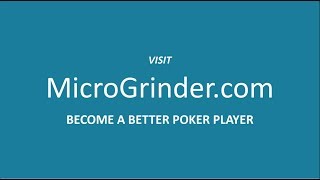 MicroGrinder Poker School - YouTube Channel