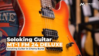 Download Lagu Soloking Guitar MT-1 FM 24 Deluxe in Cherry Burst MP3