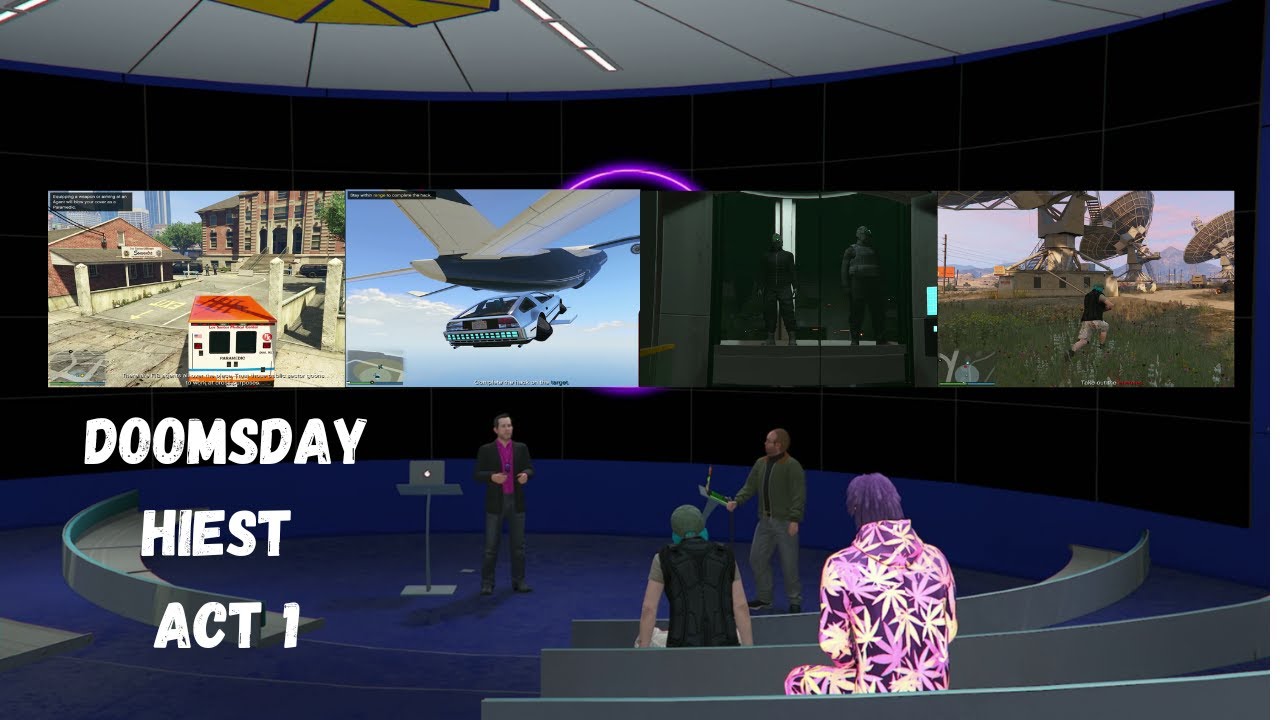 GTA Online The Doomsday Heist Act 1 Full Gameplay No Commentary 