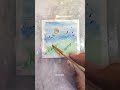 mini watermelon painting