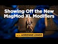 The super fun adrienne longo demonstrates the new magmod xl modifiers for photographers