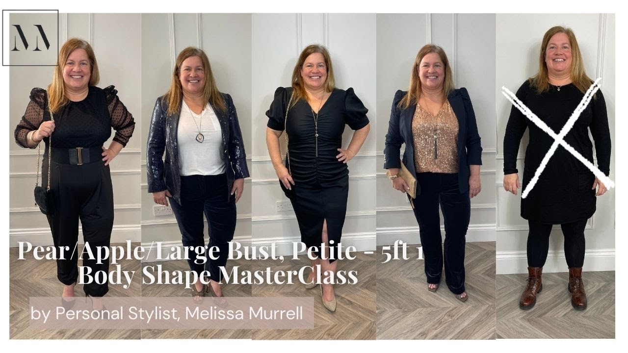 Body Shape Master Class Ep 3.UK size 16 (USA 12), 5ft 1 petite