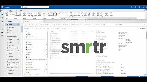 SMRTR Bank Statement Email Demo