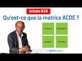 Matrice acde pour les achats  dfinition et exemple