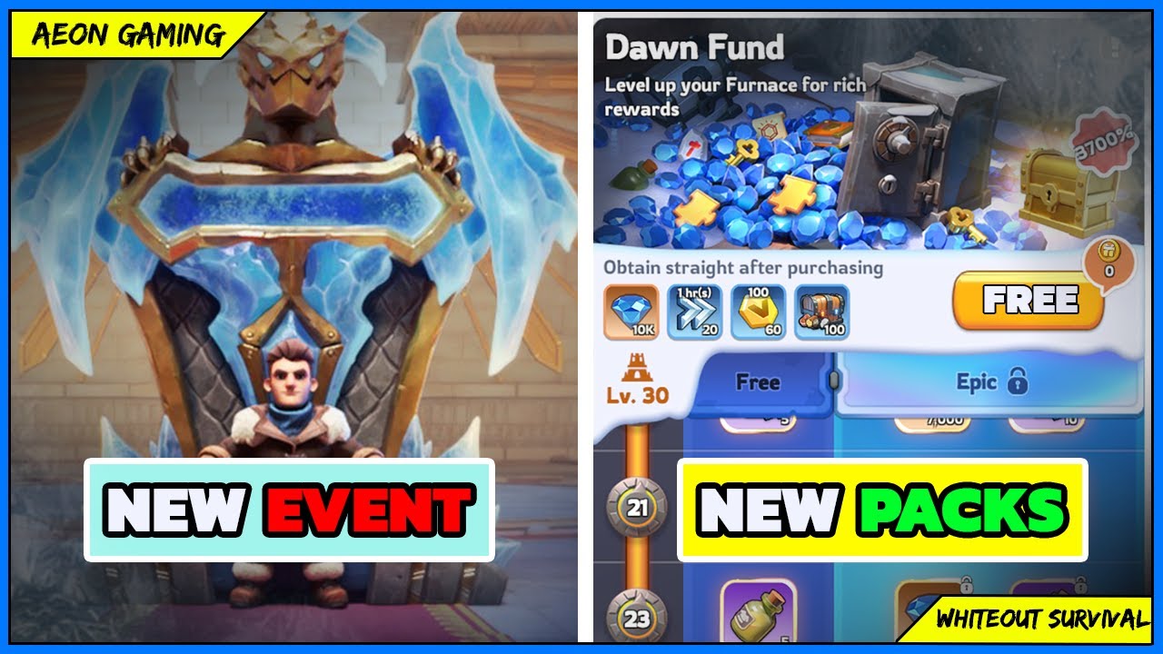 🔥 22 New Updates! 🤯 Latest Whiteout Survival Update Will Present New ...