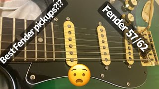 Best Fender Pickups!! Fender 57/62 pickup installation and demo.