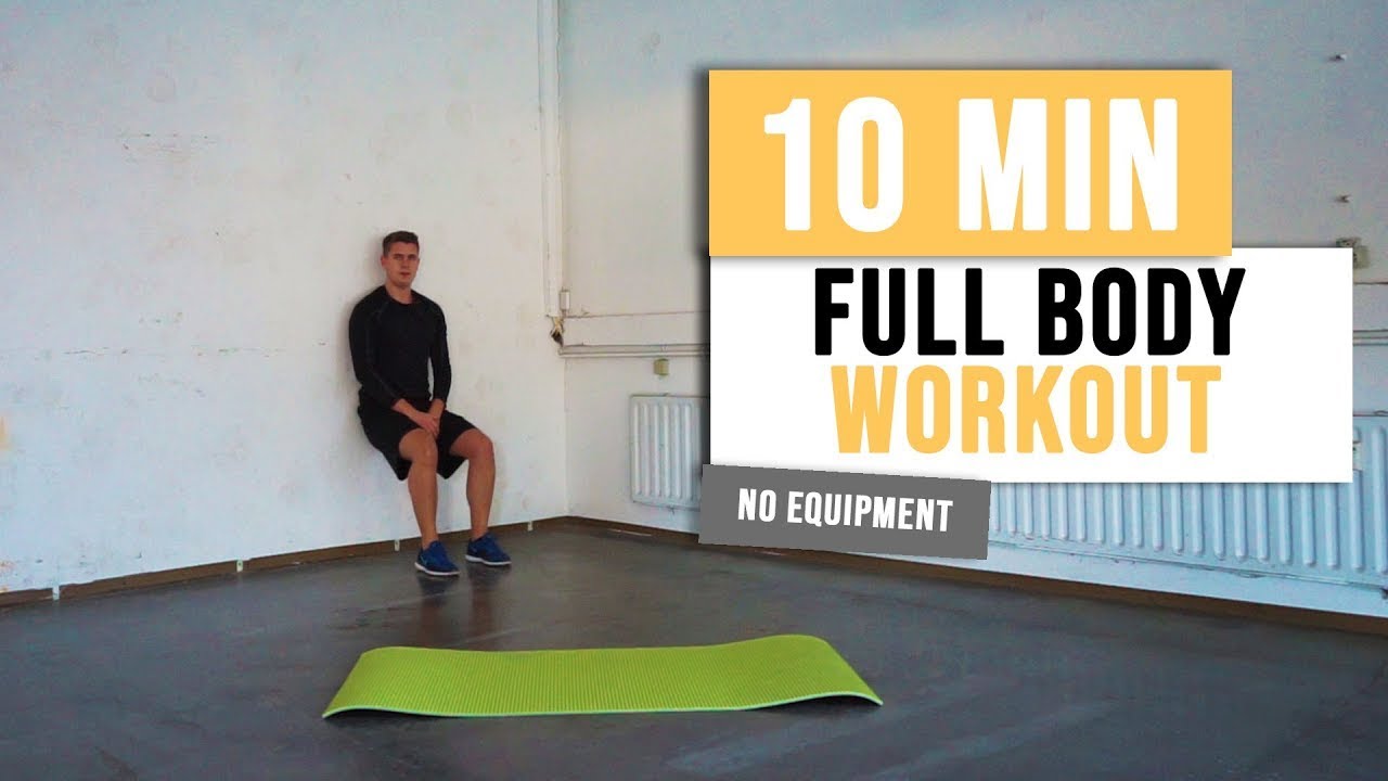 10 Min Full Body Quarantine Workout Beginner Workout Body Concept