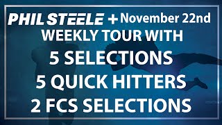 Phil Steele Plus Tour - Nov 22nd