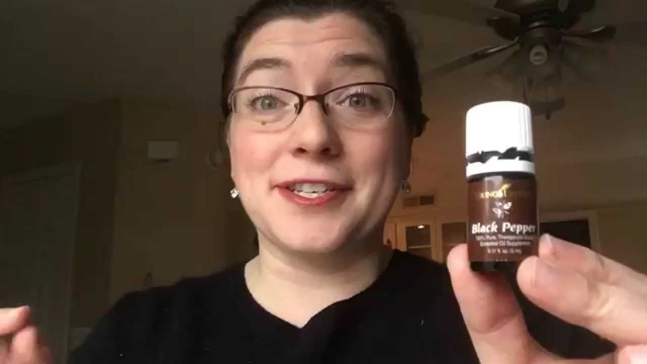 Uses for black pepper essential oil