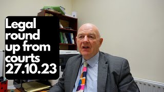 Legal round up from the Irish Courts, w/e 27.10.23; Michael Lynn theft trial, Tesla autopilot case