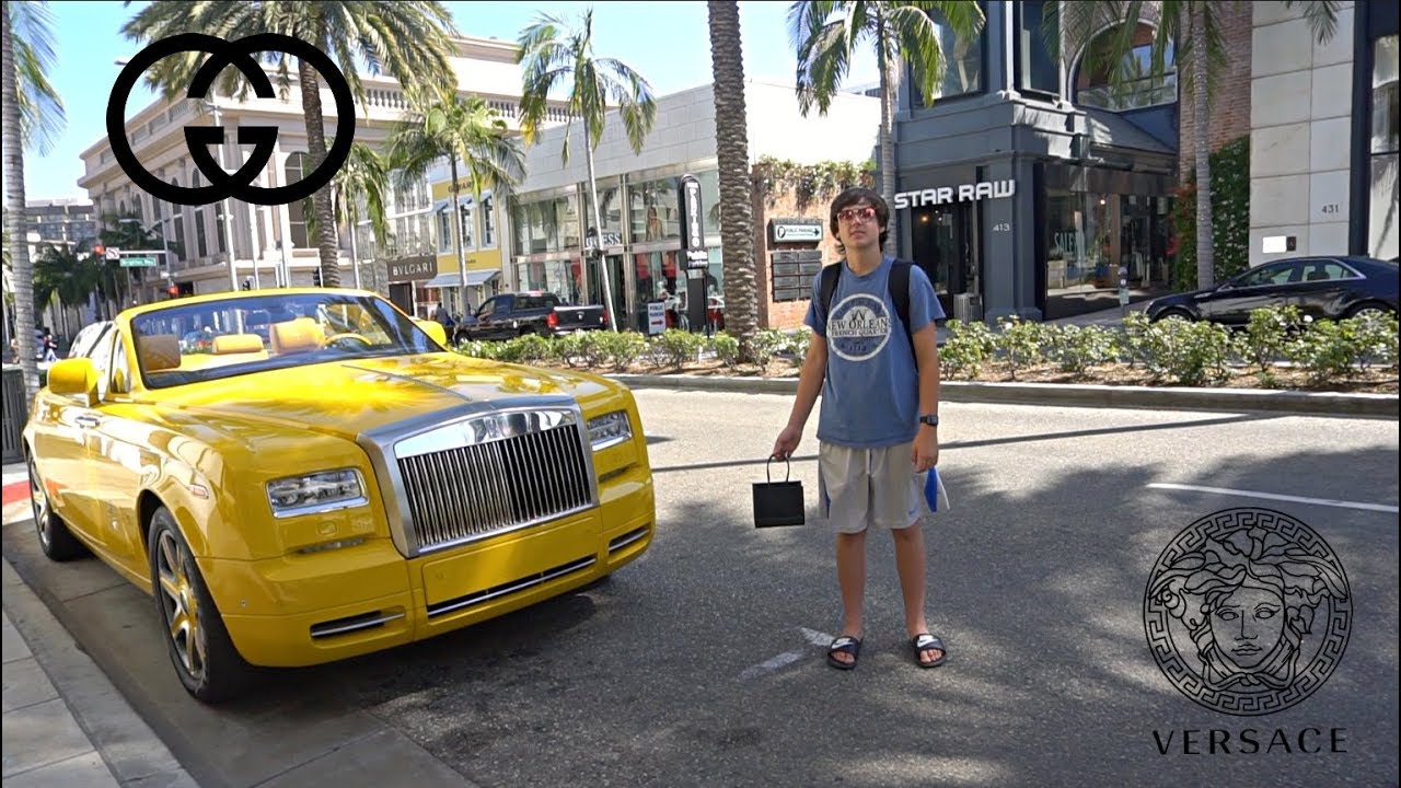 SHOPPING ON RODEO DRIVE!!! (Beverly Hills)