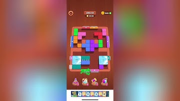 Screw Escape Block Puzzle Level 122 Solution Walkthrough 
