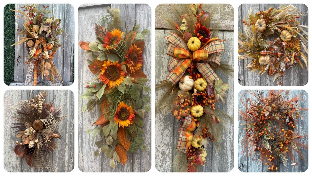 Traditional Fall Wreath & Swag Ideas for 2025