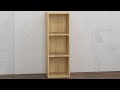 KOMTO Nubo 3 Bücherregal – Aufbauanleitung Schritt für Schritt