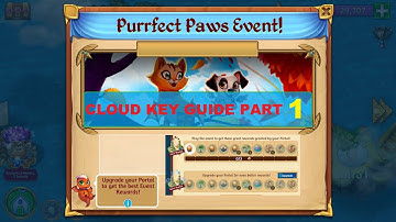 Merge Dragons! Purrfect Paws Event! Cloud Key Guide1