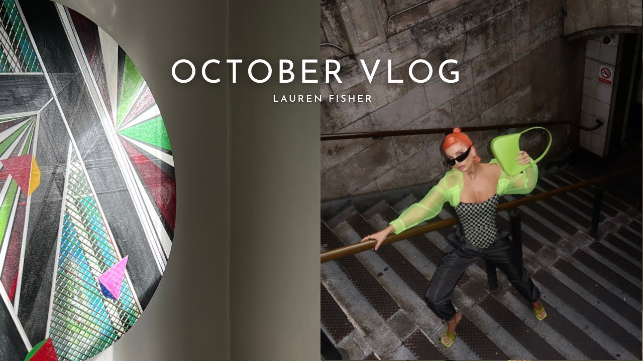 October vlog | Cosy autumn weekends, shoot days, content creation, cooking & fashion events