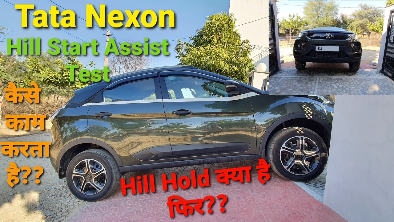 Tata Nexon Hill Start Assist Demo - Hill Hold Nahi Hai Ye!!!