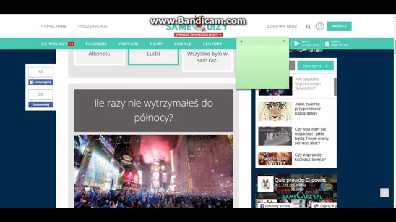 Quizy Same Historia Sprawdzian Klasa 7 19 Wiek SAME QUIZY ODC.1 - Quizy na sylwester - YouTube