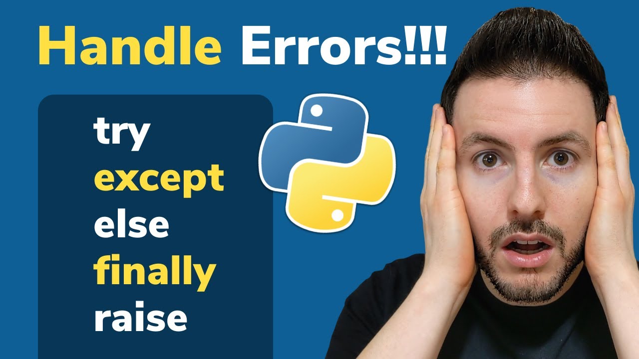 Exception & Error Handling in Python, Tutorial by DataCamp