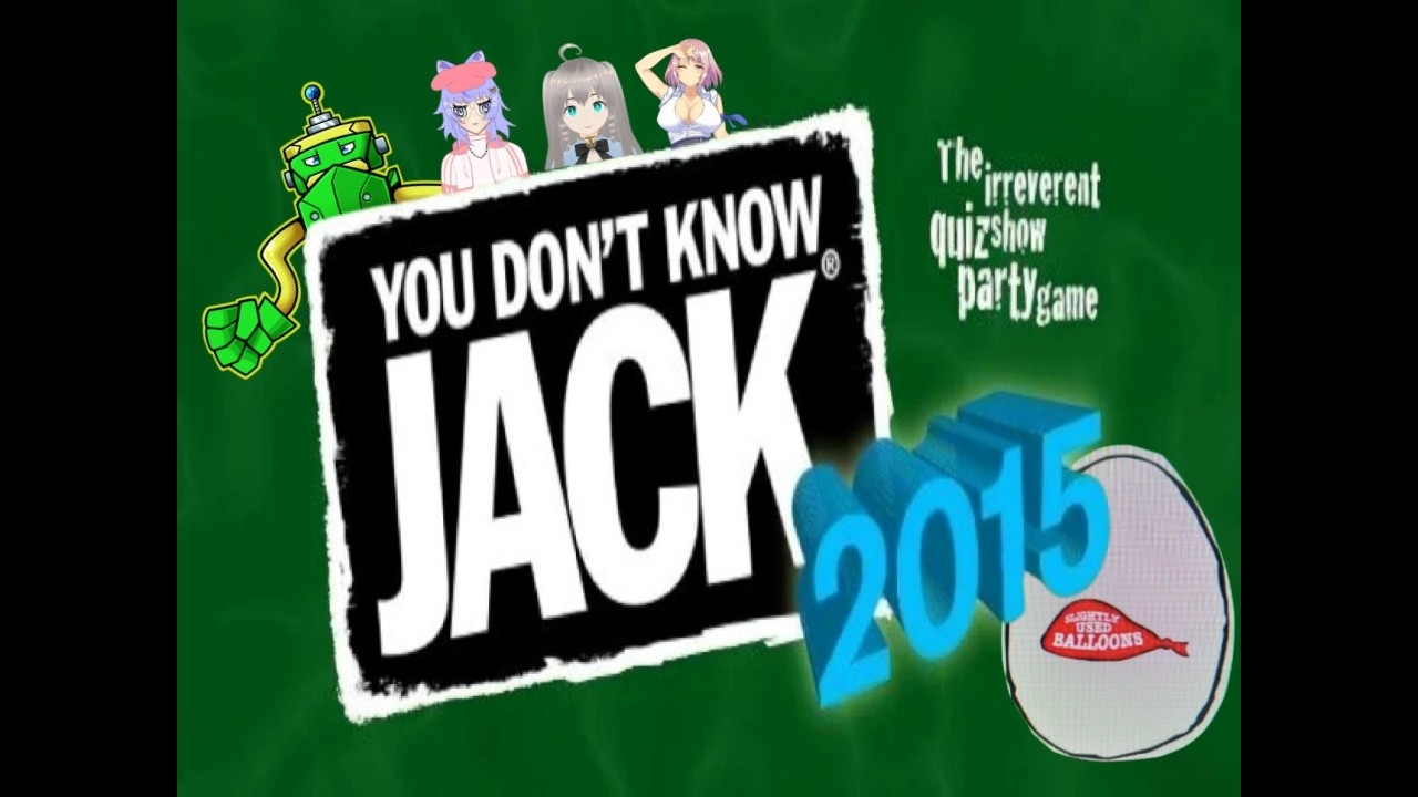 Roidman and Friends plays JackBox You Don't Know Jack 2015 Episode 3 Slighty Used Balloons