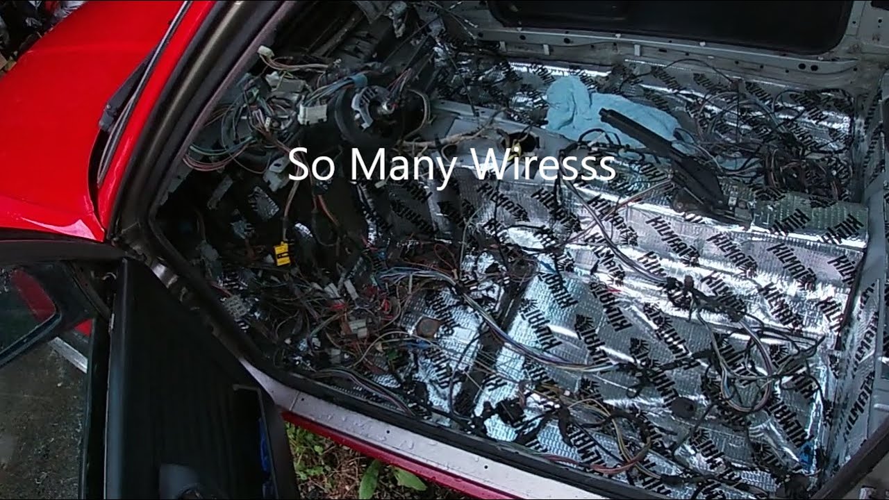 Installing a Chassis Harness in my E30 - YouTube