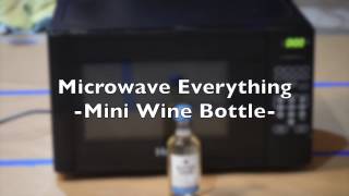 Microwave Everything (Wine Bottle Explodes)