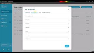 Genesys 2020 - How to add respondents
