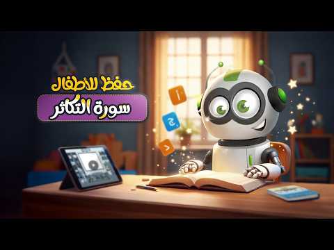 أسهل طريقة لحفظ سورة التكاثر 😍📖 | للأطفال 🎧✨ | Surah At-Takathur for Kids